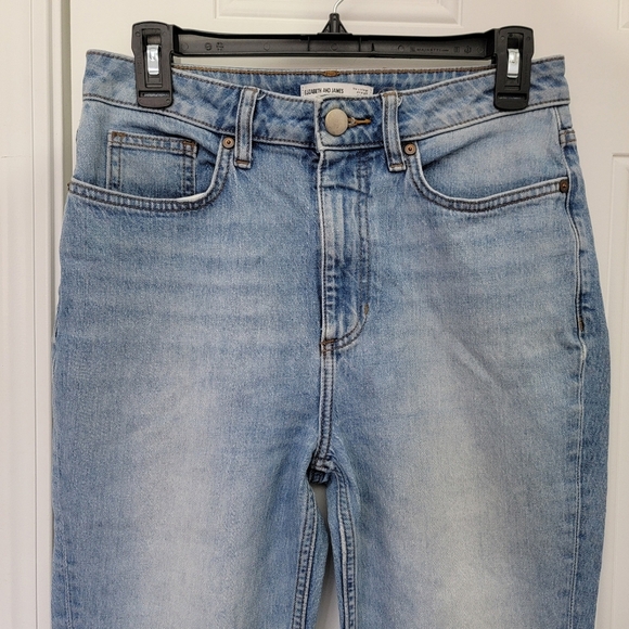 Elizabeth And James The Vintage Straight Denim Jeans 24" Inseam Size 8S 29 - Picture 2 of 14